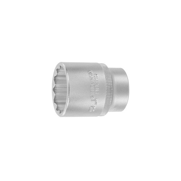 Holex 1/2 inch Drive Socket, 12 pt, 1 inch, 642122 1 642122 1 - main